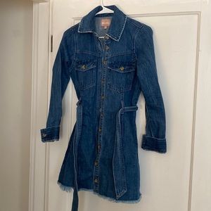 Denim dress